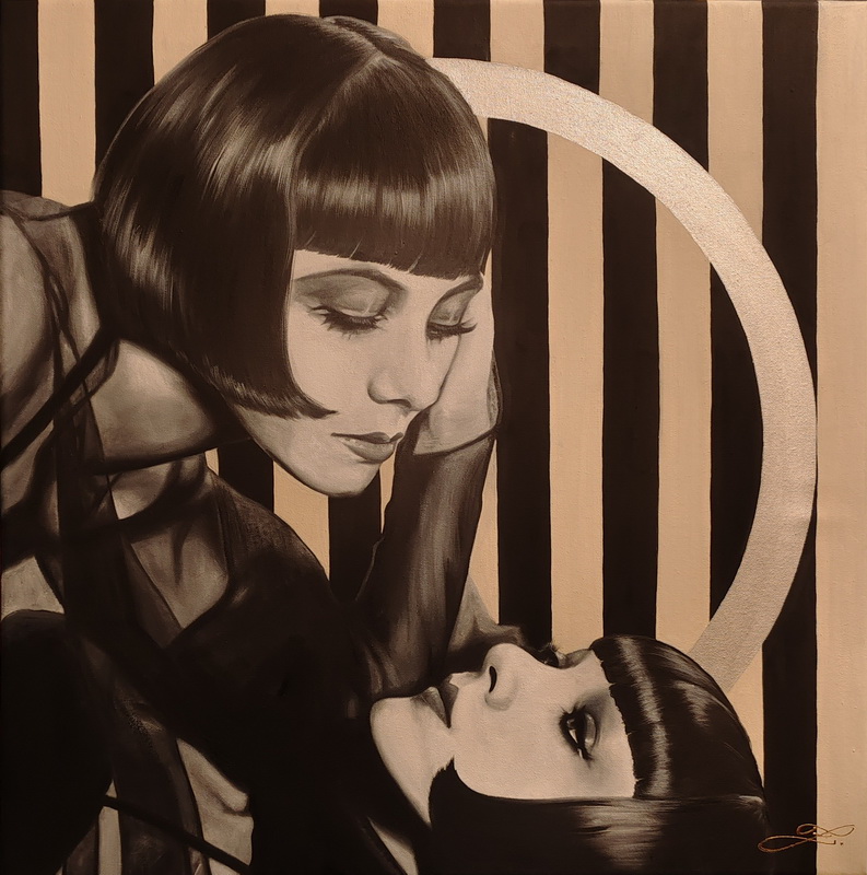 Eleanor & Karla Gutchrlein - The Sisters „G“ - 60x60cm 