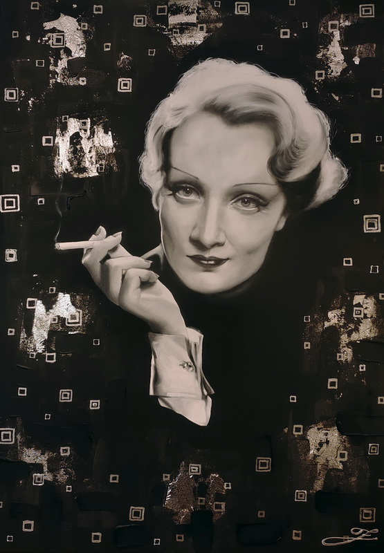 Marlene Dietrich - 70x50cm 